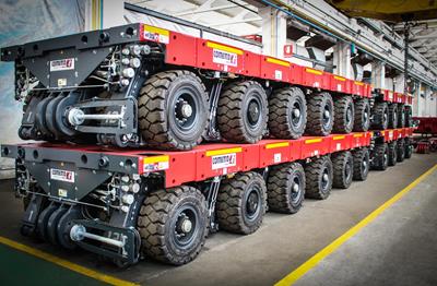 20 axle lines of MSPE 48t for the Groupe Cayon