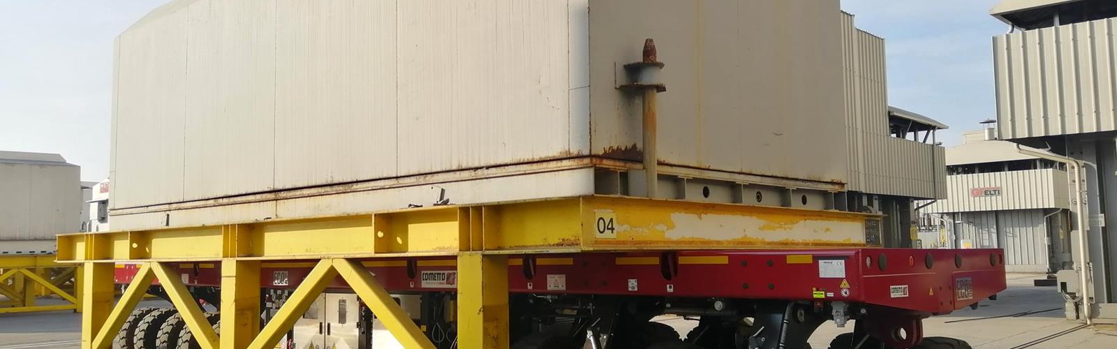 Con una lunghezza utile di carico di 11.600 mm, Rubiera lo utilizzerà per movimentare carichi diversi nell'ambito della sua quotidiana attività di produzione.