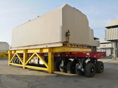 Con una longitud de plataforma de carga de 11.600 mm, Rubiera lo utilizará para mover diferentes cargas dentro de su trabajo de producción diario.