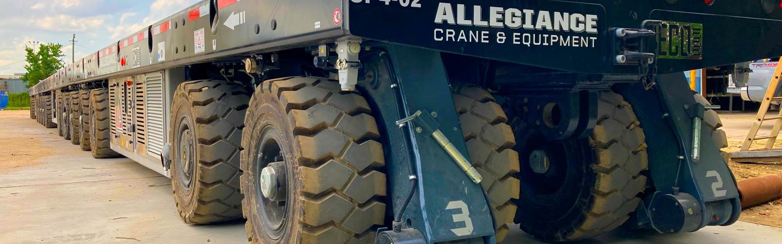 Allegiance Crane & Equipment ha alle spalle decenni di esperienza nel rifornire importanti realtà industriali e edili in tutta la nazione.