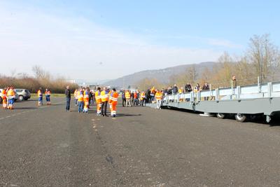 The ceremonial commissioning of the ASTRA Bridge marked the beginning of a new era in roadway maintenance.