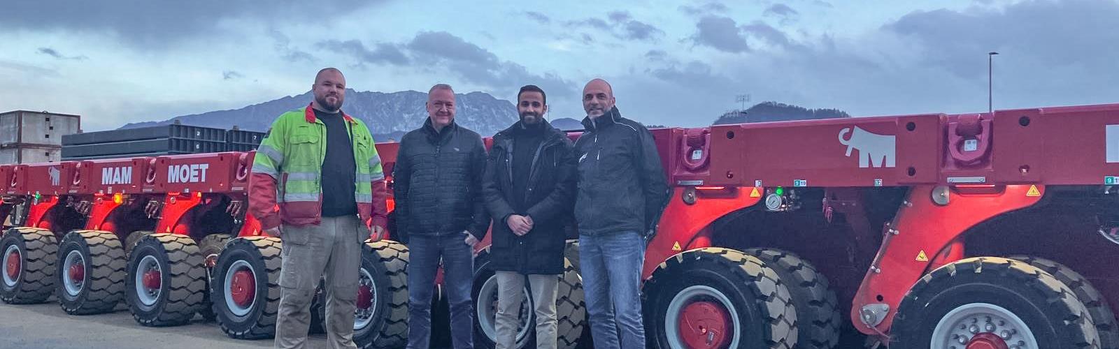 Mammoet amplia la collaborazione con Cometto