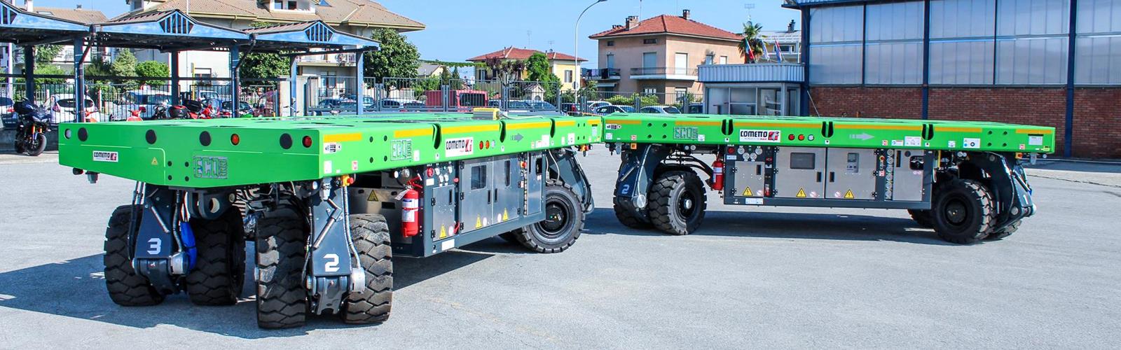 Nuovi veicoli Cometto di tre serie differenti per Bladt Industries