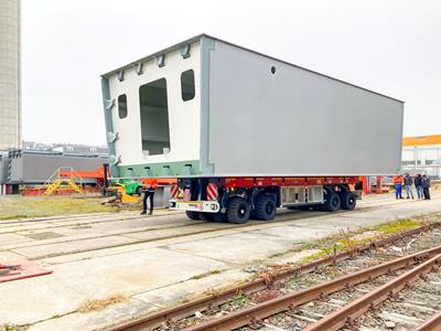 Plauen Stahl relies on Cometto for building site logistics