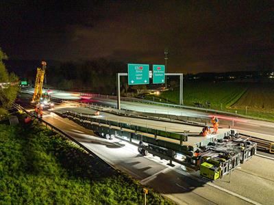 Cometto participates in project of the century: ASTRA Bridge in Switzerland