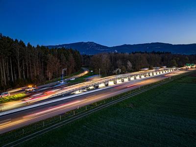 Cometto participates in project of the century: ASTRA Bridge in Switzerland