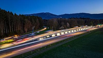Cometto participates in project of the century: ASTRA Bridge in Switzerland
