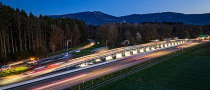 Cometto beteiligt am Jahrhundertprojekt der ASTRA-Brücke in der Schweiz