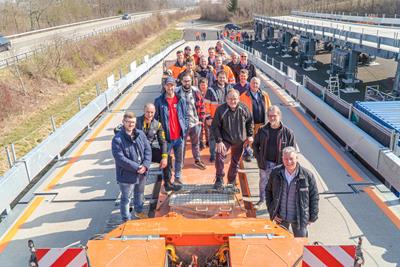 Cometto beteiligt am Jahrhundertprojekt der ASTRA-Brücke in der Schweiz