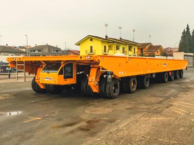 Ein weiterer Werfttransporter von Cometto für Fincantieri