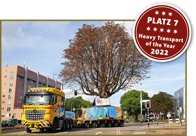 Hattrick pour Cometto au "Heavy Transport of the Year".