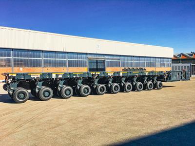 Since 2006, the experts Dae Myung rely for their transport missions on self-propelled technology by Cometto with a total of 230 axle lines already bought and operative.