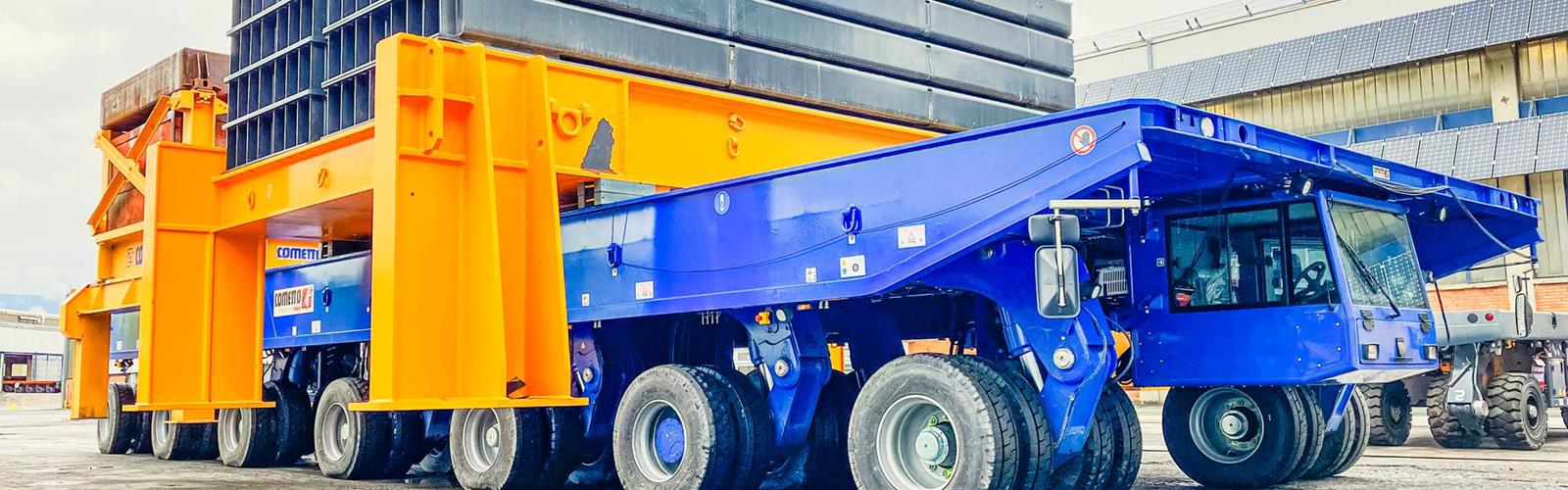 Semovente per cantiere navale per Rauma Marine Constructions