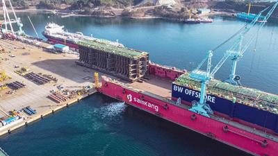 6 bloques, 63.781 toneladas: ¡qué impresionante puzzle de barco!