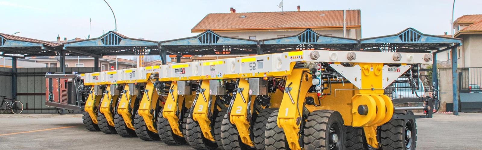 Mediaco adquiere 20 líneas de ejes SPMT