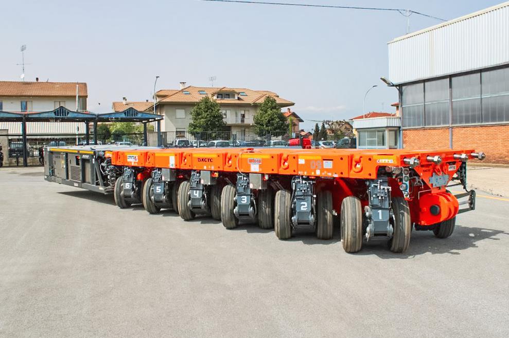 KCTC con un nuovo pacchetto SPMT da 72 linee di assi