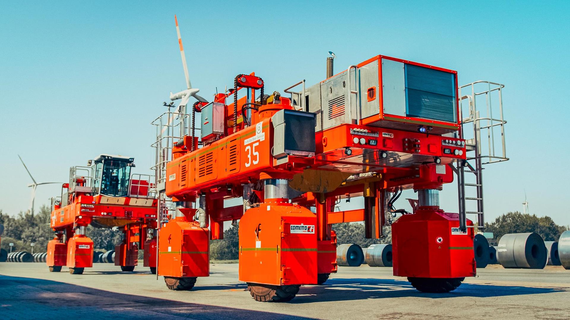 Industrial transporters and modular systems - Cometto S.p.a.