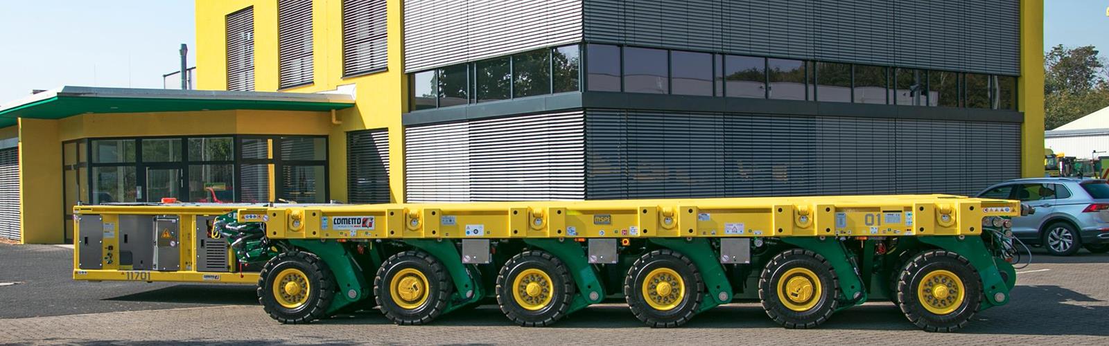 HKV cierra el círculo con 12 líneas de ejes SPMT Cometto