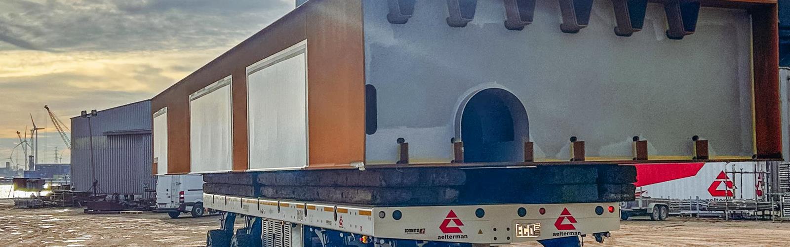 Cometto Eco1000 chez Aelterman pour le transport interne