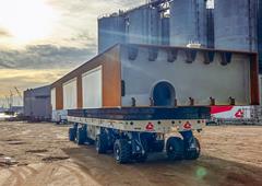 Cometto Eco1000 chez Aelterman pour le transport interne