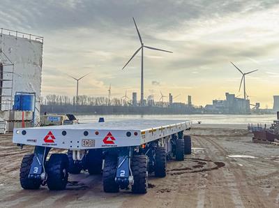 Cometto Eco1000 presso Aelterman per la logistica interna