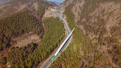 Seamless blade transportation in Korea