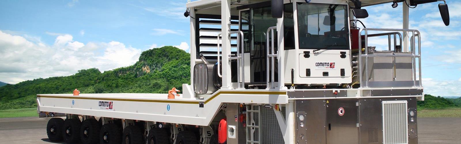 Un nuovo semovente Cometto ETH in UK