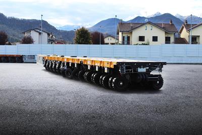 Cometto MSPE self-propelled trailer